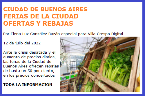 FERIAS DE LA CIUDAD